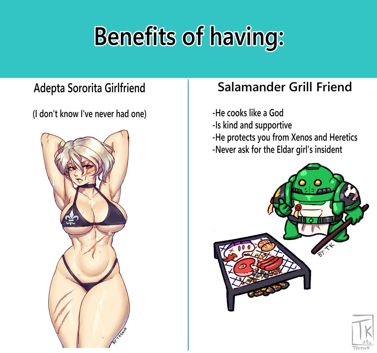 damn what a hard decision
#warhammer40k