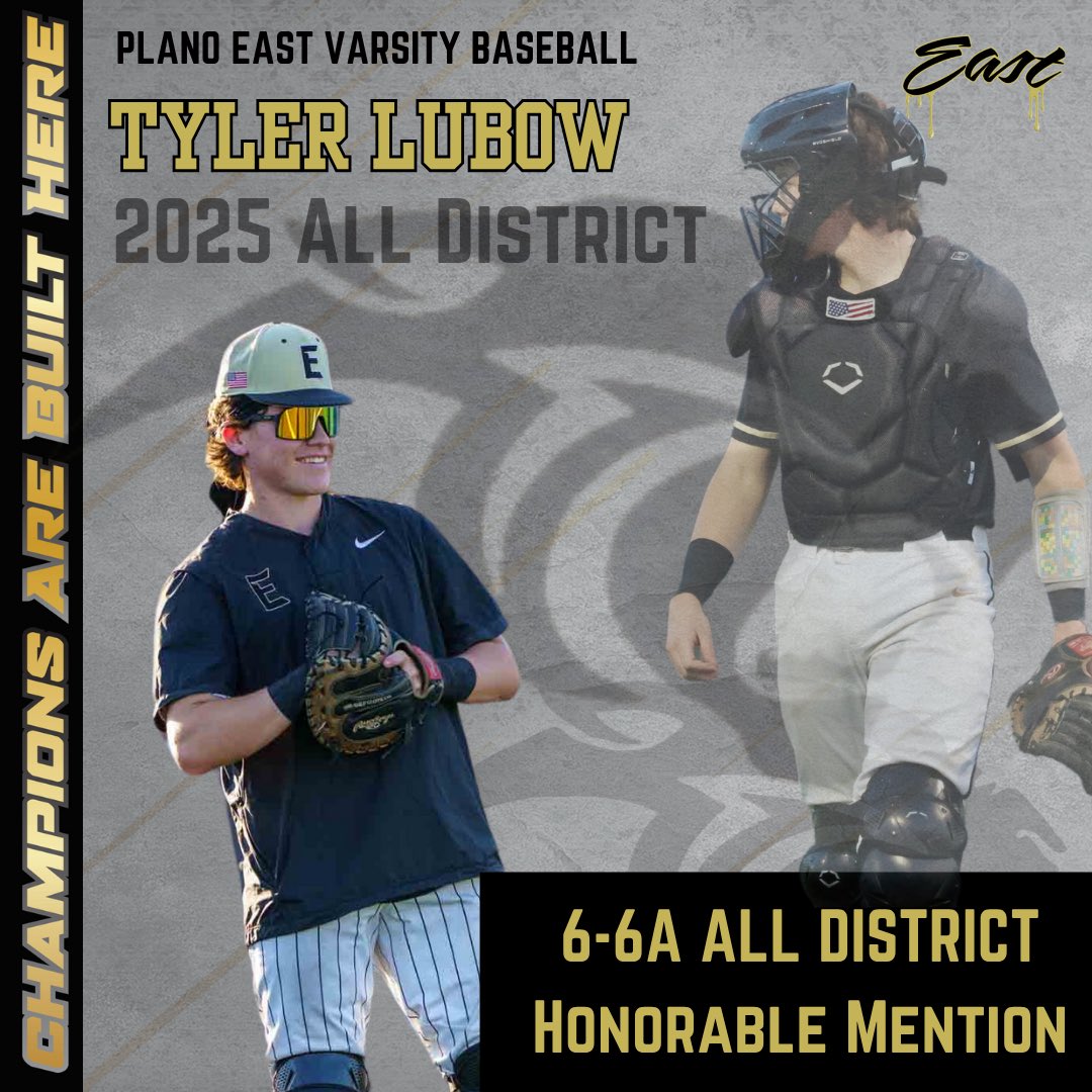 Shoutout to junior Tyler Lubow (<a href="/t_lubow10/">Tyler Lubow</a> )on being named All-District Honorable Mention! A steady presence and key leader for the squad — proud of the way he represents this team.