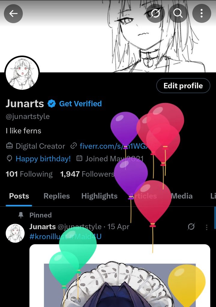 junartstyle's tweet image. Happy birthday to myself 🫠