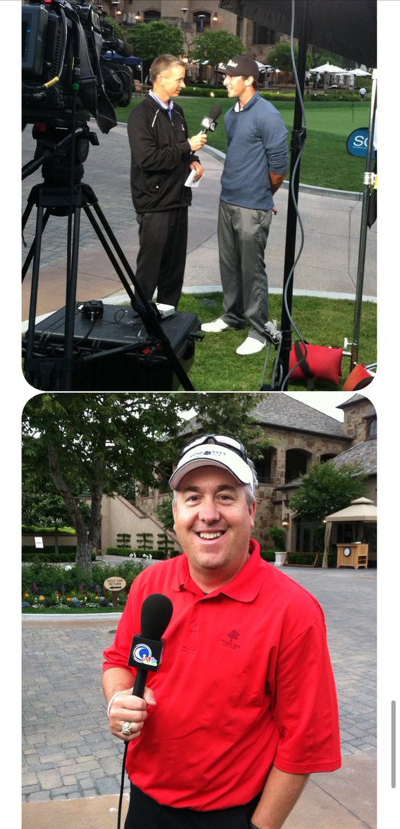 danielrobison's tweet image. In honor of Golf’s Longest Day, a throw back to 2013 when I was working in Newport Beach & got to catch this kid from Cal (@Maxhoma) qualify for the US Open in a playoff at Big Canyon CC. Also thanks to @RexHoggardGC for taking a pic for me for my one minute w/ the @GolfChannel!