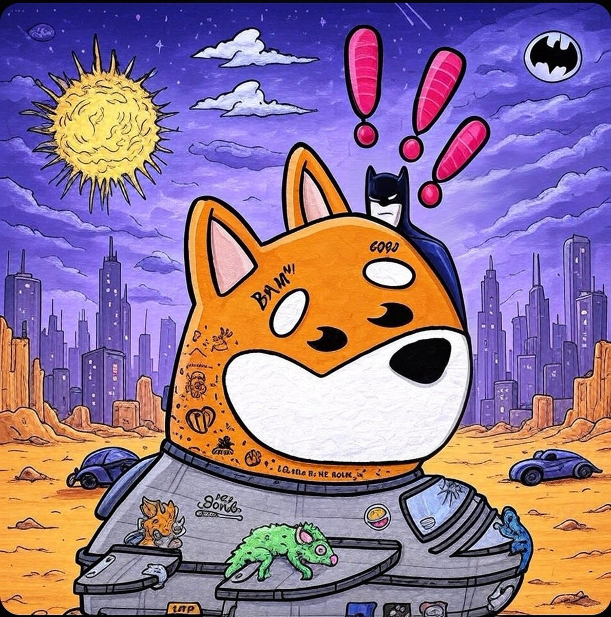 Batman knows, just $Bam it ❗❗❗