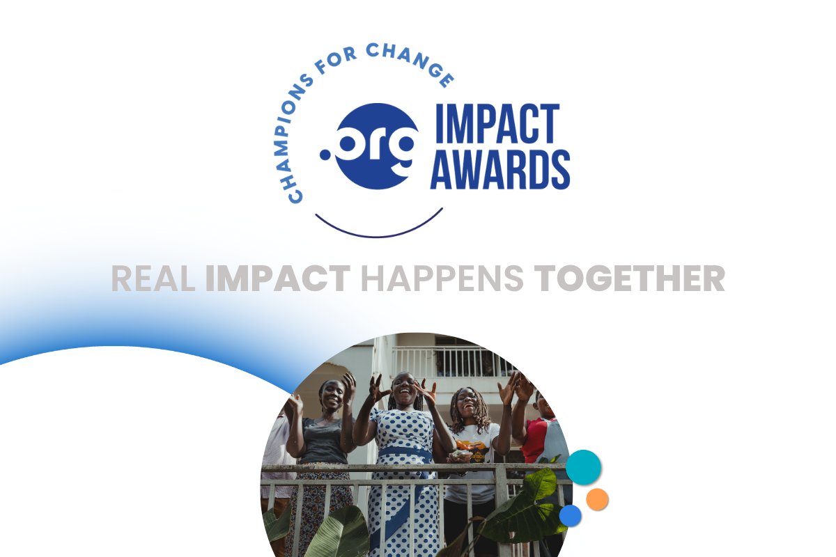 Deadline approaching!
Applications for the .ORG Impact Awards close June 4 at 11:59 PM EST! If your .ORG is making an impact, locally or globally, apply now and get the recognition you deserve. Apply at orgimpactawards.org