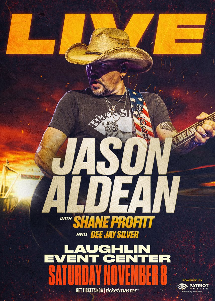 Can’t wait to see u guys in Laughlin, NV this November! Tickets are on sale Thursday at 10am PST. 🤘🏼ticketmaster.com/event/170062BB…