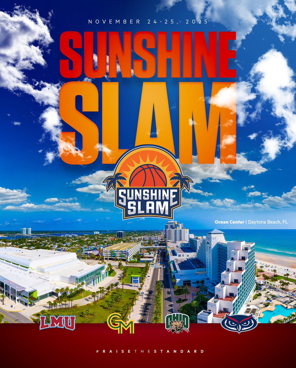 MTE winners in two of the last three seasons are ready for the <a href="/thesunshineslam/">Sunshine Slam</a>!

LMU Men’s Basketball to Participate in Nationally Televised Sunshine Slam in November.

tinyurl.com/23os8kws

#RaiseTheStandard