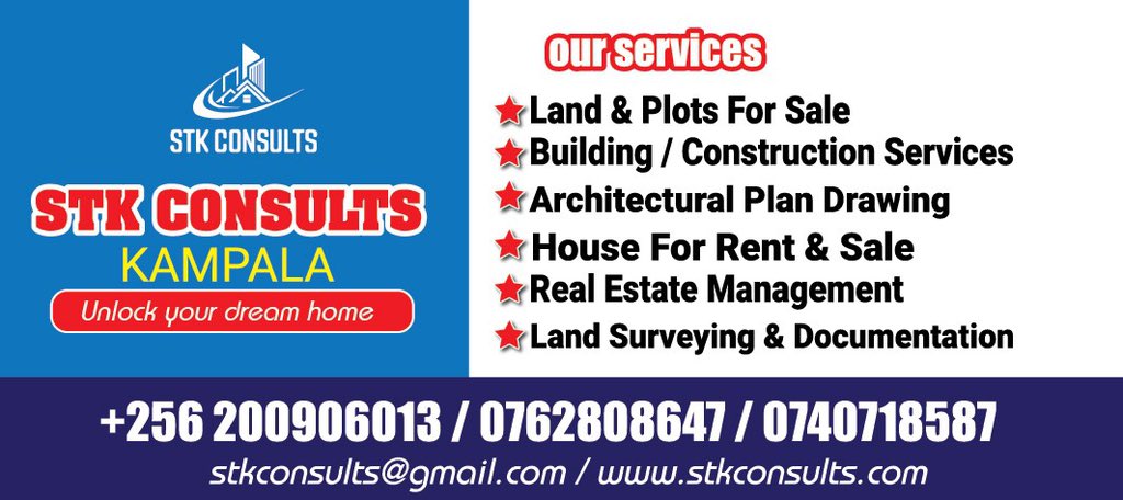 stkconsults's tweet photo. @Kabugo_ For professional services 
We are open or reach us out on +256200906013/0762808647 https://t.co/NvHJatsP6M