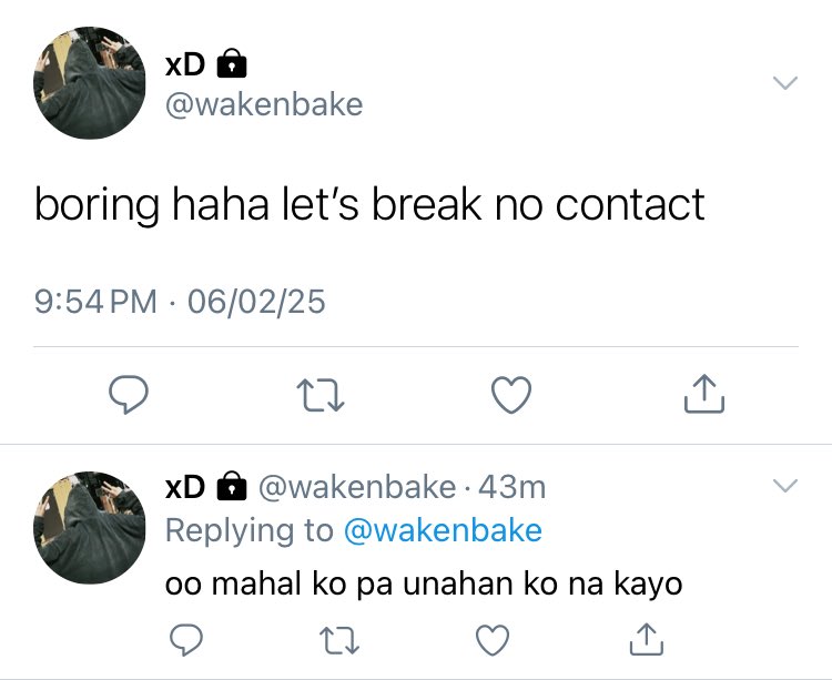 aftergaze's tweet photo. #jakewon few tweets 

master gaslighter and a very confused ex (ata) https://t.co/yixRLKsP32