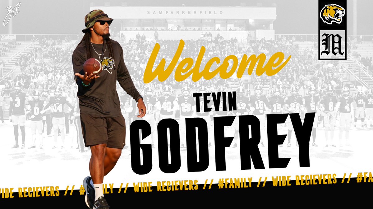 Coach Cluley (@coach_cluley) on Twitter photo So excited to welcome Coach Tevin Godfrey to the #Family! <a href="/CoachTG__/">Tevin Godfrey</a> has been incredibly successful at every level he has played or coached! We have already seen him in action coaching our WR’s and he has a PASSION for kids!
Welcome coach! Let’s get after it!
#Family So excited to welcome Coach Tevin Godfrey to the #Family! <a href="/CoachTG__/">Tevin Godfrey</a> has been incredibly successful at every level he has played or coached! We have already seen him in action coaching our WR’s and he has a PASSION for kids!
Welcome coach! Let’s get after it!
#Family