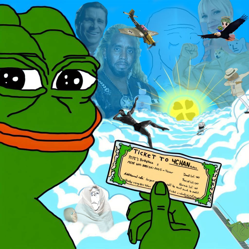 gm autistic meme lords #4chan 🍀💚