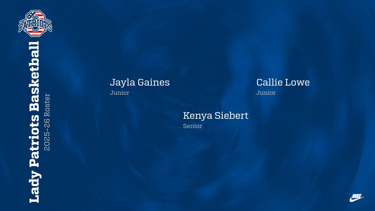 2025-26 Lady Patriots Roster