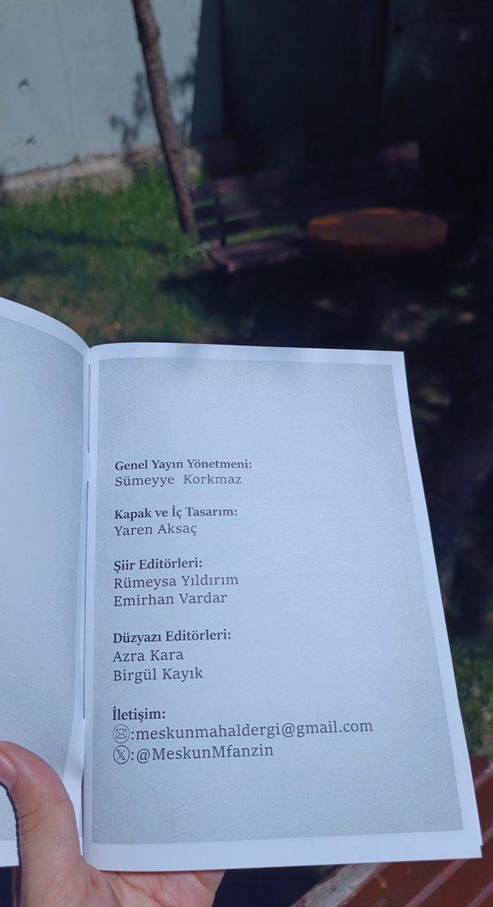 Meskûn Mahal 3. sayısıyla sizlerle...
İyi okumalar✨