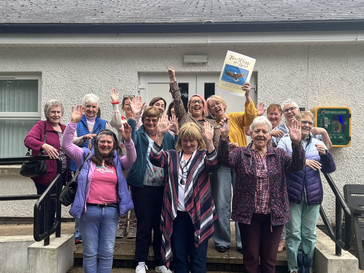 WomensSpacesNI's tweet image. And it’s a wrap and check out all these wonderful smiling faces at Tobermore. Rural women just love engaging in conversation and sharing stories about their lives and the smiling as they left was all the feedback we needed. Really warms the heart. Thanks to Bronagh as well!