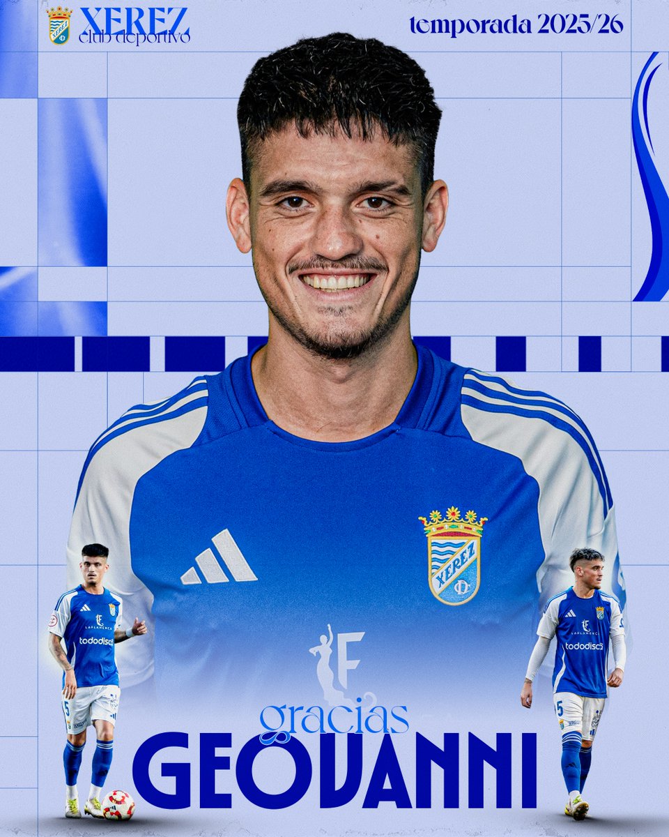 XerezCD_OFICIAL's tweet photo. 📢 𝗢𝗙𝗜𝗖𝗜𝗔𝗟 | @geobj_5 y el #Xerez ponen fin a su vinculación

🍀 ¡Gracias por tu aportación en estas dos temporadas y suerte en los próximos retos!

🖱️ https://t.co/K89RviJ5rV https://t.co/dfZgBp4TKS