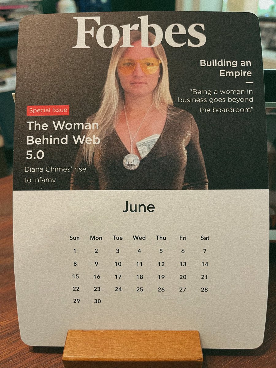 Say hello to Miss June 😆

My friend makes a desk calendar each year for my group of girlfriends. This was my feature. 

Nailed it.