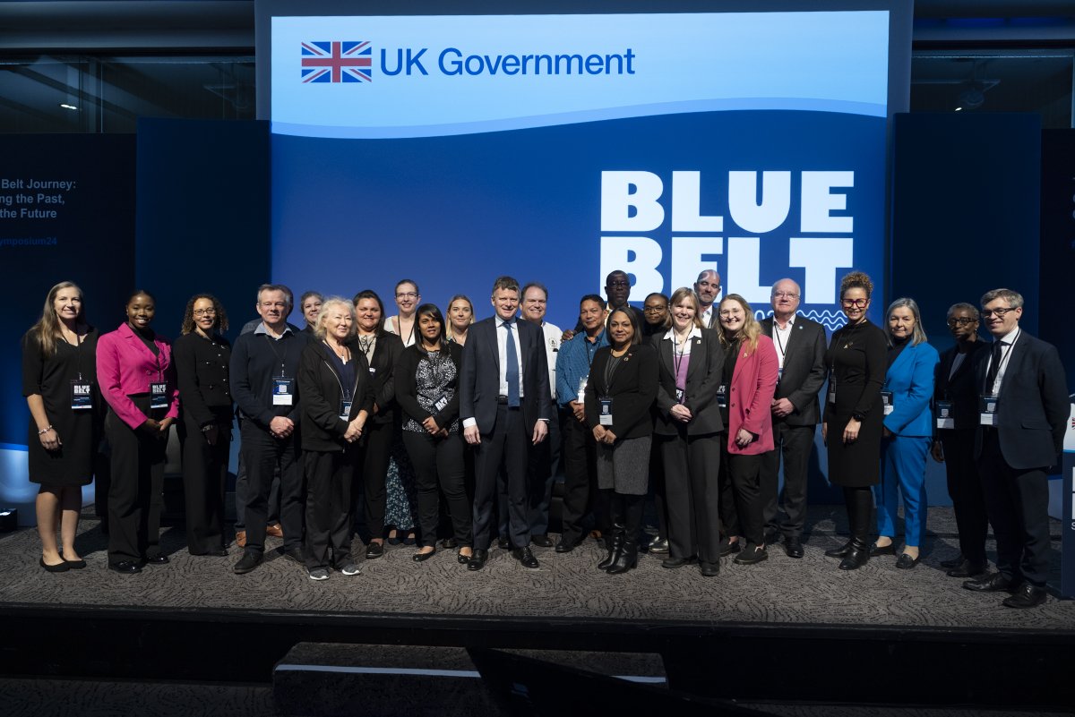 Happy #UKOTDay! 

We want to celebrate our colleagues in the UKOTs who are the driving force behind the Blue Belt Programme. Pictured are just a handful of the dedicated people we are proud to have within the team. Thank you for your contributions to global #MarineConservation!