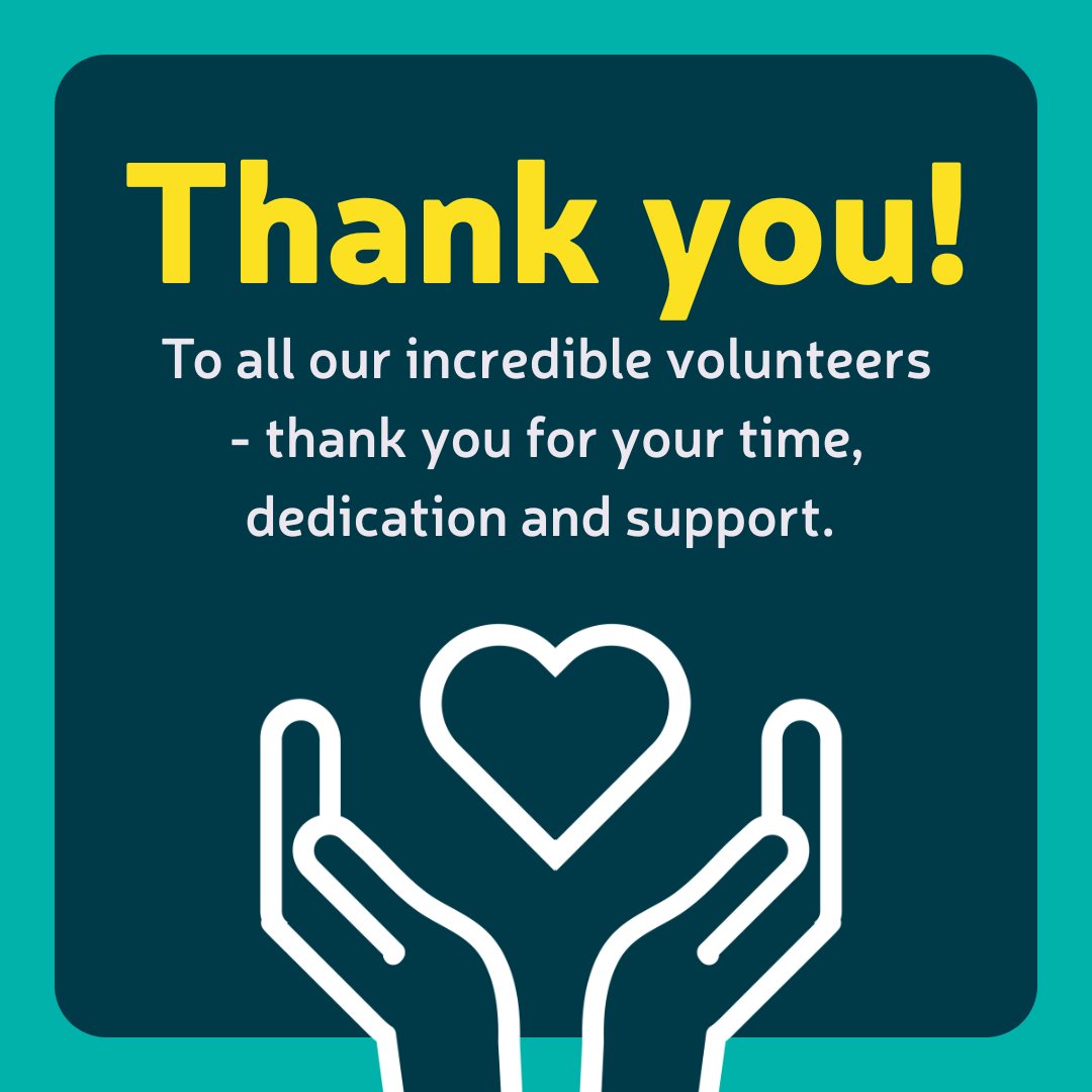 This #VolunteersWeek, we want to say a big thank you to all our volunteers.💛

Your kindness, dedication and support make a real difference to our community and to everyone affected by bowel cancer. We’re so grateful to have you with us.