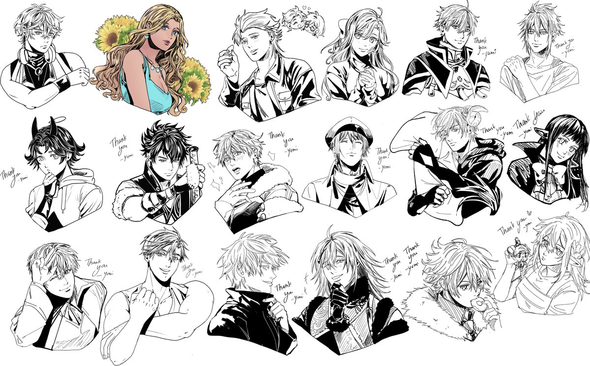 I didn't forget! Still rying to slowly get through these! Thank you again to everyone who did my poll!