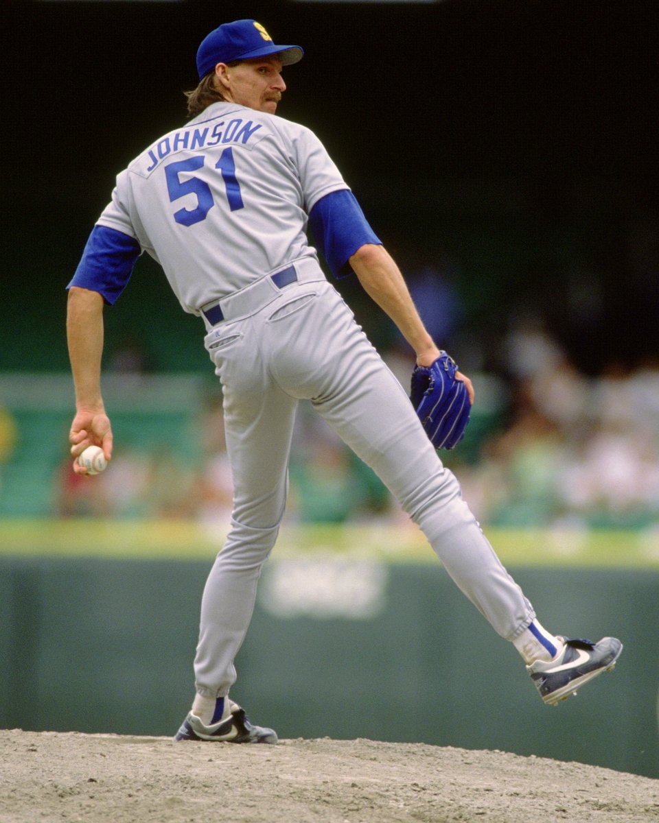 BRWalkoff's tweet image. The Mariners will retire Randy Johnson's No. 51 in 2026