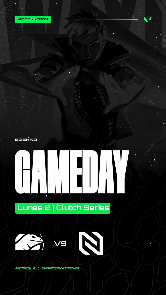 🟢#GAMEDAY

Ayer ganamos en el lol a NGU y hoy toca reventarles en valorant por una plaza en los play-off de la clutch

#OrgullSargantana🦎💚