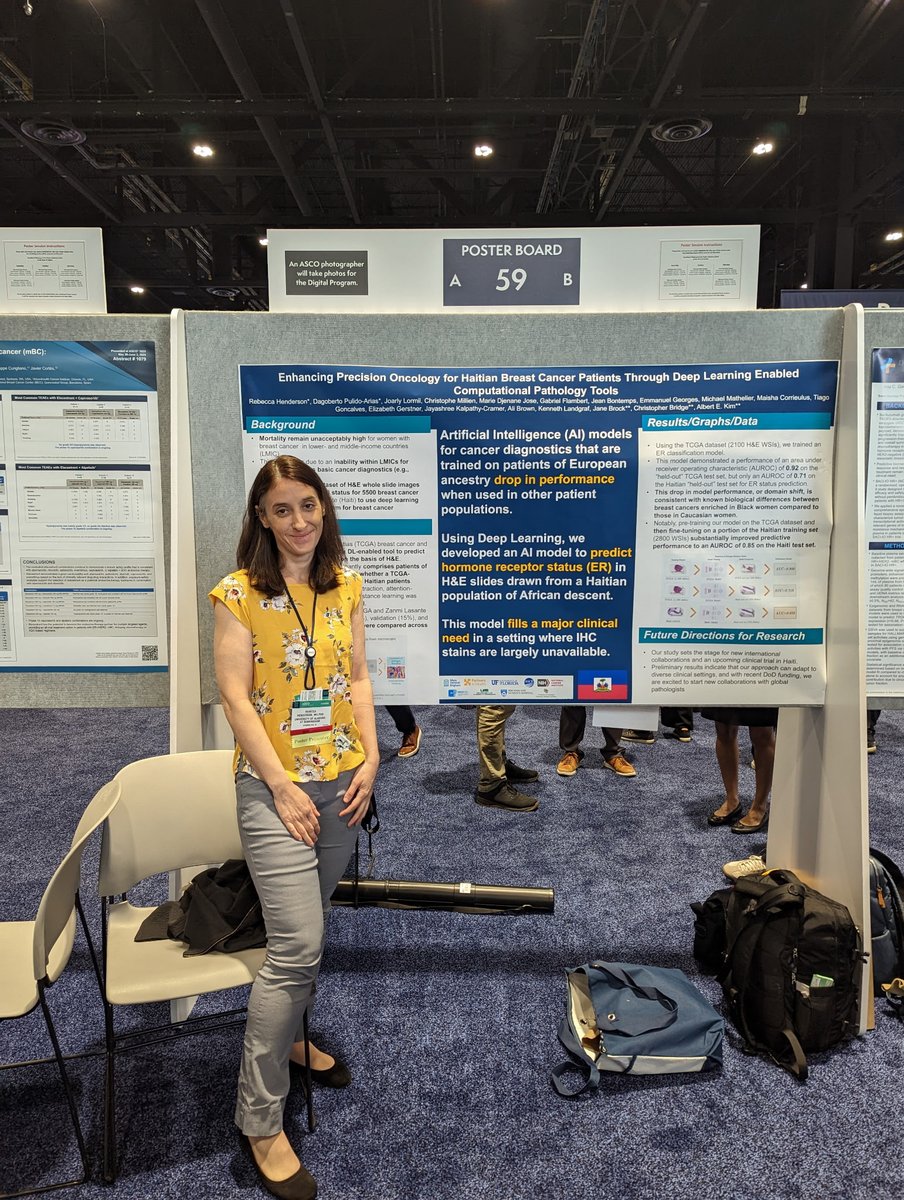 QTIM Lab (@qtimlab) on Twitter photo Dr. Rebecca Henderson presenting our work in deep learning to facilitate precision medicine for Haitian breast cancer patients. a wonderful collaboration with @ASCP and <a href="/PIH/">Partners In Health</a> ! #ASCO25 <a href="/UABOBGYN/">UAB OB/GYN</a> <a href="/MGHCancerCenter/">Mass General Cancer Center</a> <a href="/PATHtweets/">PATH</a> Dr. Rebecca Henderson presenting our work in deep learning to facilitate precision medicine for Haitian breast cancer patients. a wonderful collaboration with @ASCP and <a href="/PIH/">Partners In Health</a> ! #ASCO25 <a href="/UABOBGYN/">UAB OB/GYN</a> <a href="/MGHCancerCenter/">Mass General Cancer Center</a> <a href="/PATHtweets/">PATH</a>