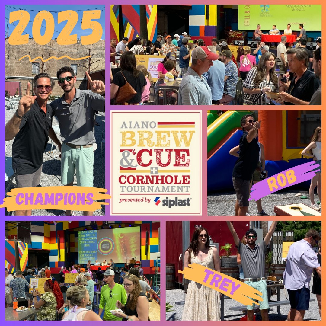 jlvnola's tweet image. Thank you @aia_nola &amp;amp; @zonymashbeerproject for a fantastic weekend!
Great people, good vibes, and a cornhole championship win for Rob &amp;amp; Trey! 🏆
#JLVConstruction #CornholeChamps #AIAEvents #NOLANetworking #WeBuildDreams #TeamWin