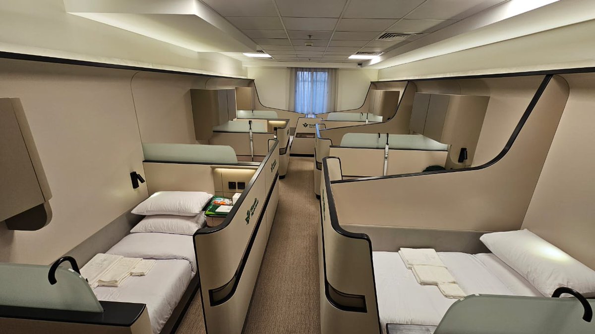 HaramainInfo's tweet photo. NEW Mina Camp Facility with Al Burj &amp; Saudi Airlines https://t.co/e8DyyCGoGL