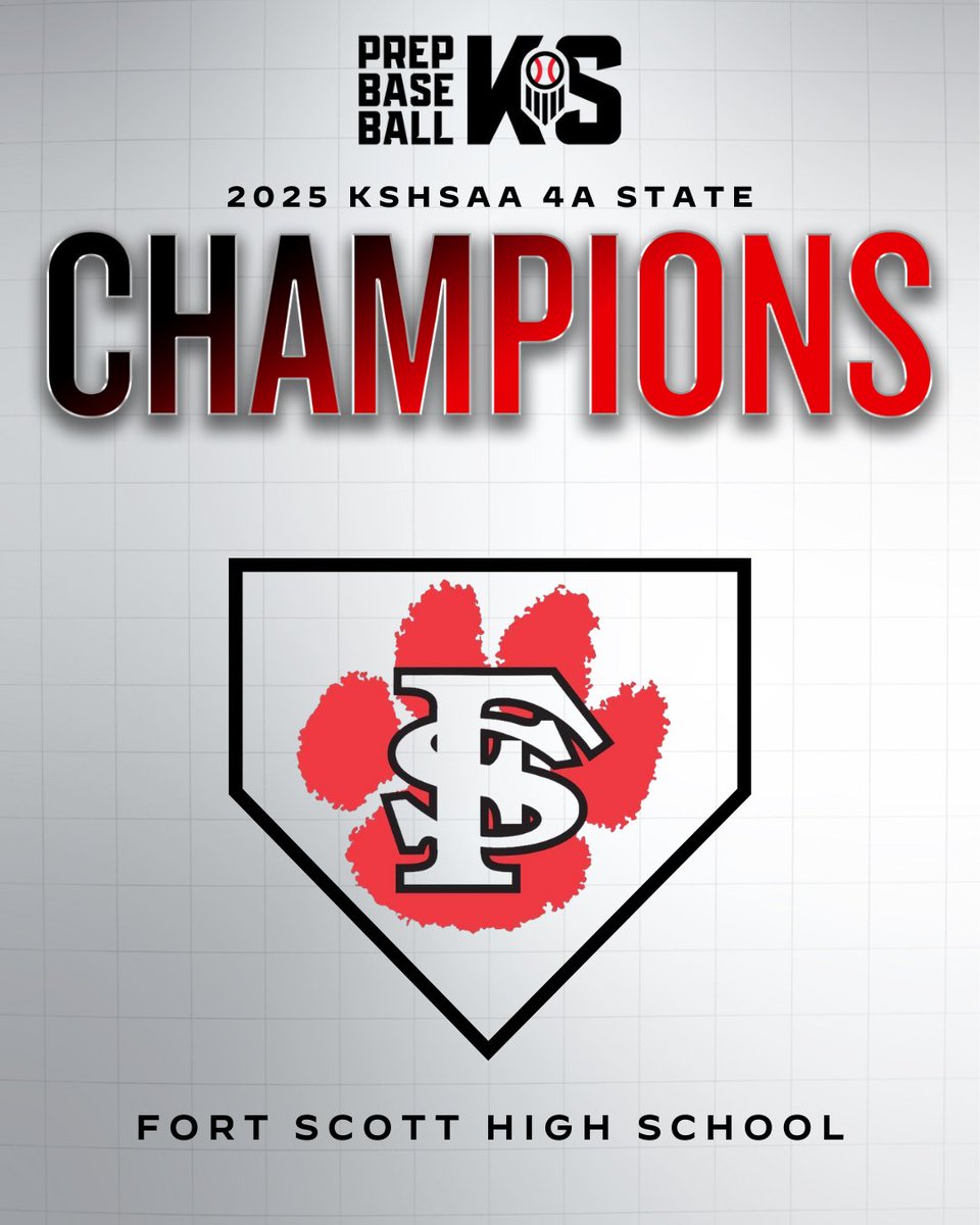 Prep Baseball Kansas (@prepbaseballks) on Twitter photo ๐ฎ๐ฌ๐ฎ๐ฑ ๐๐ฆ๐๐ฆ๐๐ ๐ฐ๐ ๐ฆ๐ง๐๐ง๐ ๐๐๐๐ ๐ฃ๐๐ข๐ก๐ฆ ๐
Congratulations to the Fort Scott Tigers on winning the 2025 4A State Championship!
<a href="/FSTigerBaseball/">FSHS Tiger Baseball</a> ๐ฎ๐ฌ๐ฎ๐ฑ ๐๐ฆ๐๐ฆ๐๐ ๐ฐ๐ ๐ฆ๐ง๐๐ง๐ ๐๐๐๐ ๐ฃ๐๐ข๐ก๐ฆ ๐
Congratulations to the Fort Scott Tigers on winning the 2025 4A State Championship!
<a href="/FSTigerBaseball/">FSHS Tiger Baseball</a>