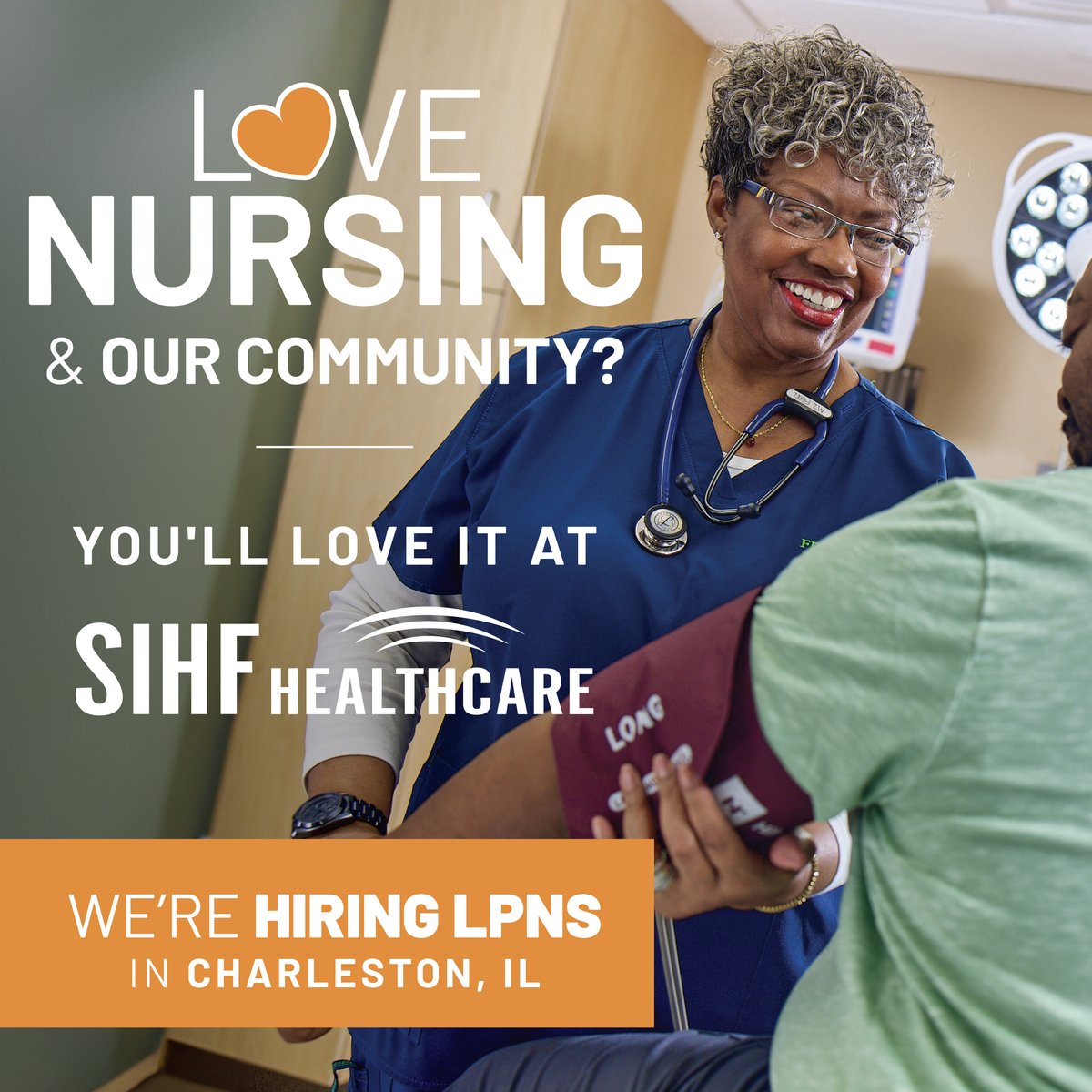Whether you’re just starting out or looking for your next great role, we want you!

Apply now and take the next step in your nursing career.

👉 Click the link to apply! ow.ly/wso150W2CaK
💬 Know someone perfect for this? Tag them below!
🩺 #LPNJobs #CharlestonIL #NowHiring