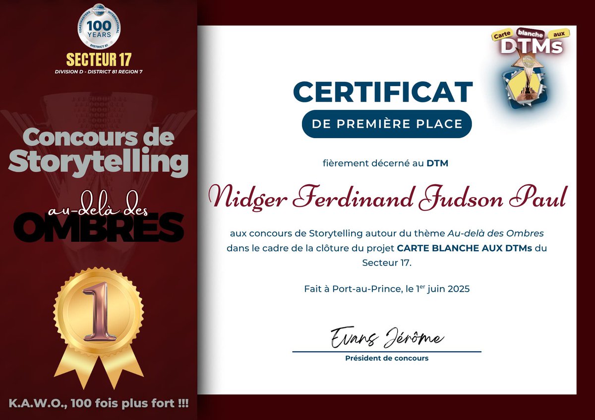 Nidger PAUL (@nidgerpaul) on Twitter photo 