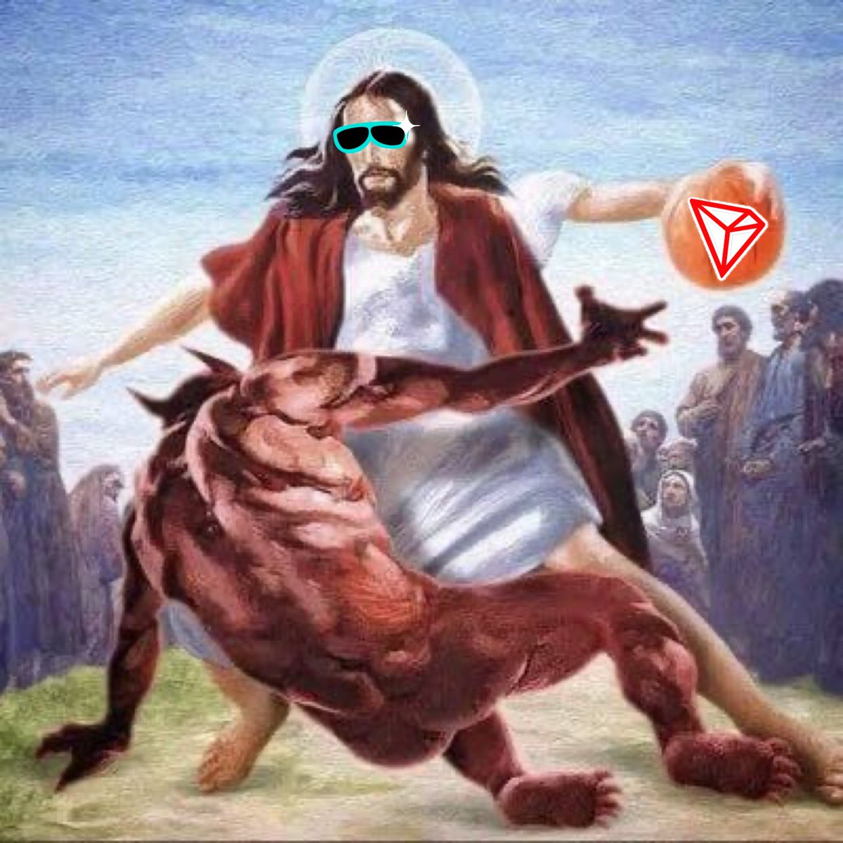 Our Ball 🏀 

Shake n Bake Mfers!

#SUNNIES #TRON