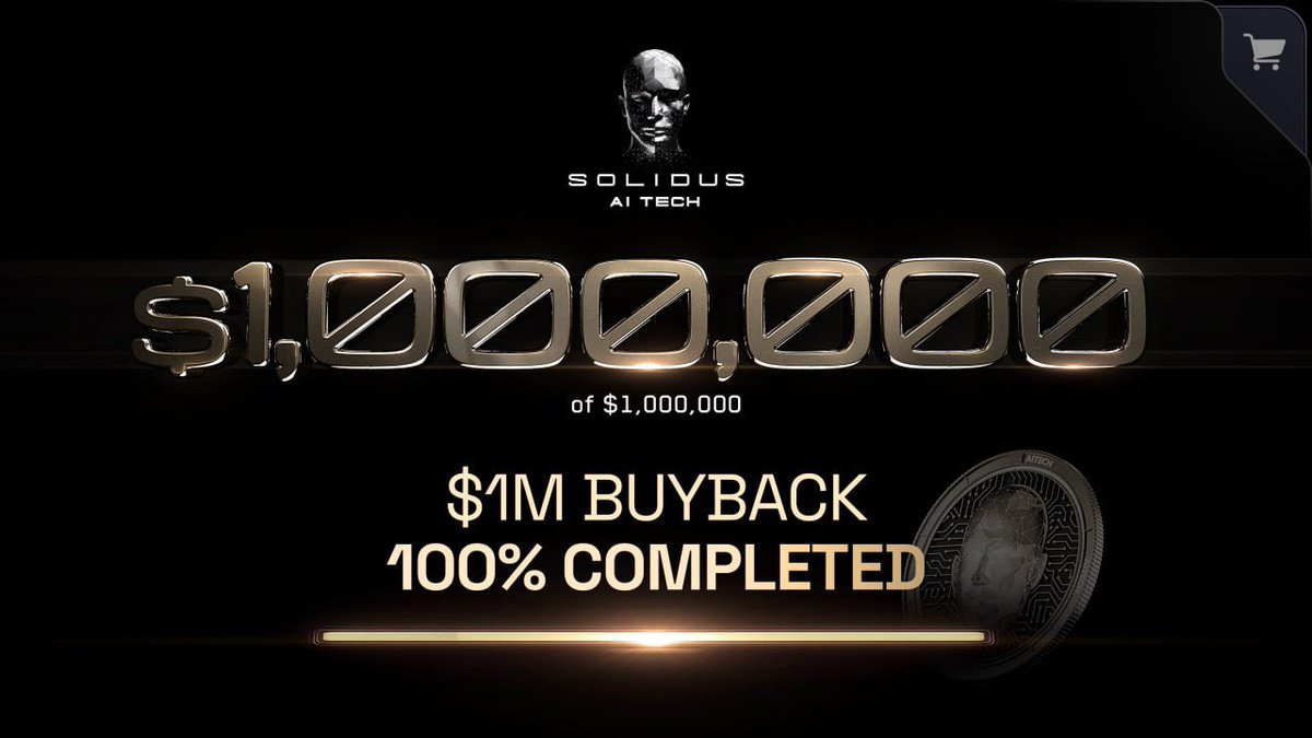 ✨ $1,000,000 Buyback — Completed!

We’re pleased to confirm the completion of our strategic $1,000,000 USDT buyback of $AITECH tokens throughout May, executed across major centralized exchanges.

This initiative was designed to support liquidity ahead of upcoming exchange