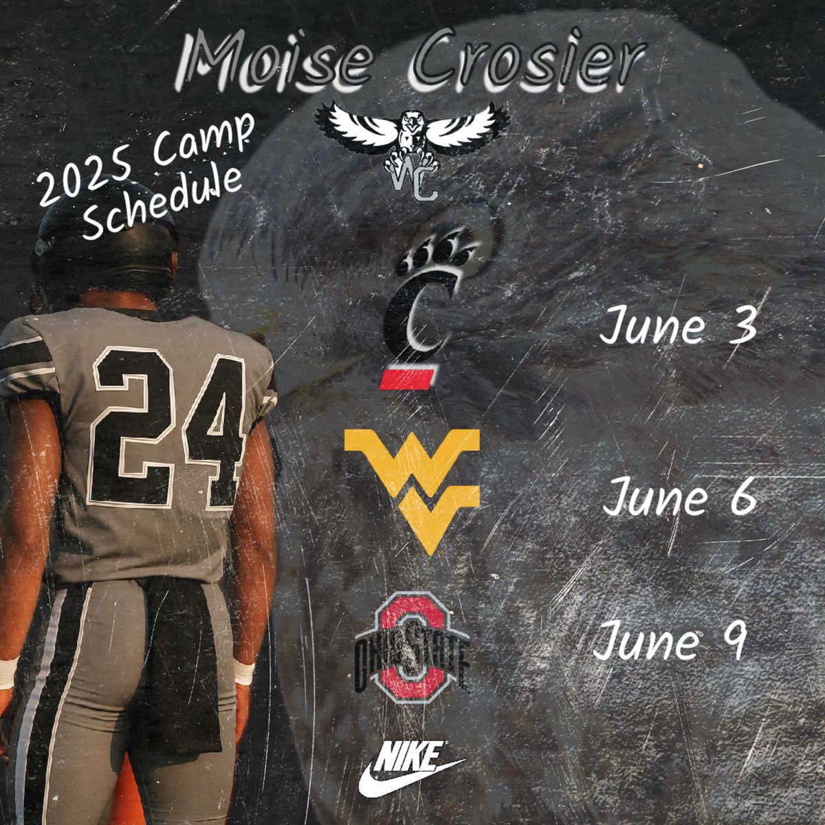 2025 Camp Schedule. Let’s Go!