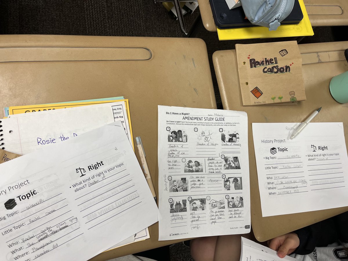 Mrs. Slaviero (@mrsslaviero) on Twitter photo Language Support Historians are putting the finishing touches on their <a href="/NationalHistory/">National History Day</a> albums! They have so much to be proud of as they find examples of Rights and Responsibilities in History 🔴⚪️🔵 Language Support Historians are putting the finishing touches on their <a href="/NationalHistory/">National History Day</a> albums! They have so much to be proud of as they find examples of Rights and Responsibilities in History 🔴⚪️🔵