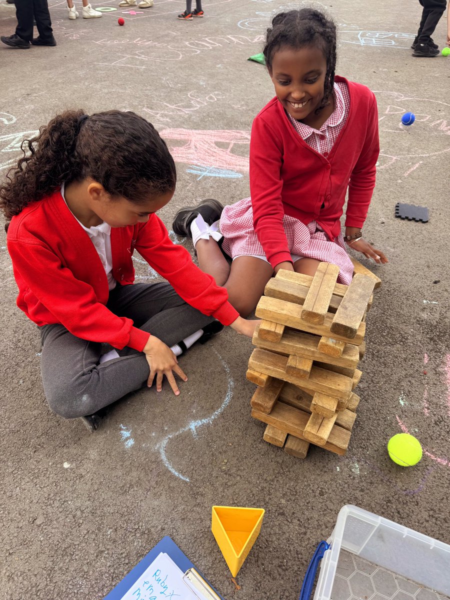 Very first OPAL lunch. Huge success!
Full revision of staffing and spaces ✅️
Longer lunch ✅️
Y1 - Y6 mixed ✅️
Play equipment. Everywhere! ✅️
FUN! FUN! FUN! ✅️✅️✅️
<a href="/OPAL_CIC/">Outdoor Play and Learning (OPAL) CIC</a>
<a href="/CNicholson_Edu/">Craig Nicholson</a>
<a href="/LiftSchools/">Lift Schools</a>