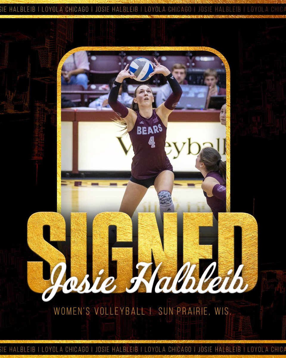 Our newest Rambler 🐺🤘

Welcome to Loyola, Josie!

🔗 tinyurl.com/22uxs5rj