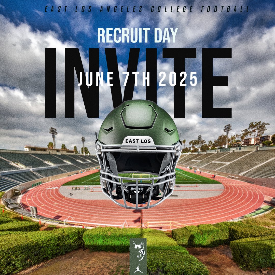 Join us for ELAC Football Recruit Day on June 7th!
Come meet the coaches, tour the campus, and learn what it takes to be part of the squad.
📍 East Los Angeles College
📆  Saturday, June 7th
⏰ 11am

RSVP ⬇️

docs.google.com/forms/d/e/1FAI…