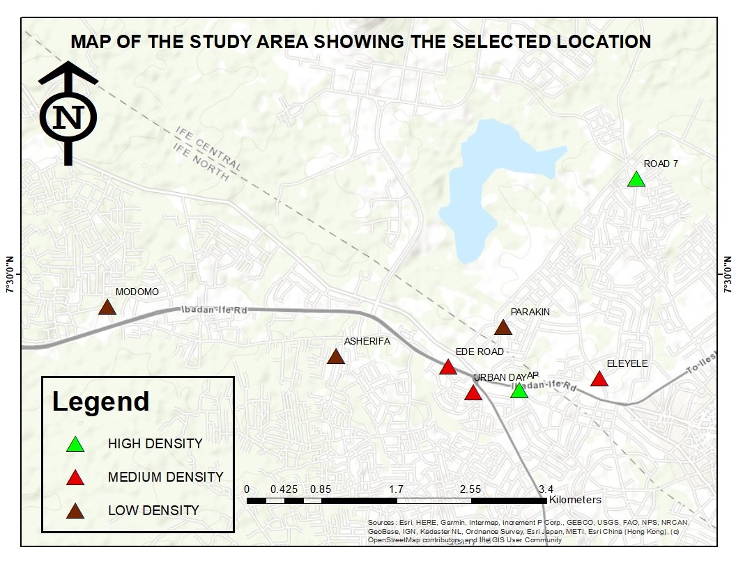 Oracle_009's tweet image. Density map of some selected area in ile ife.
#Gis
#webmap
#Arcgis 
#Qgis