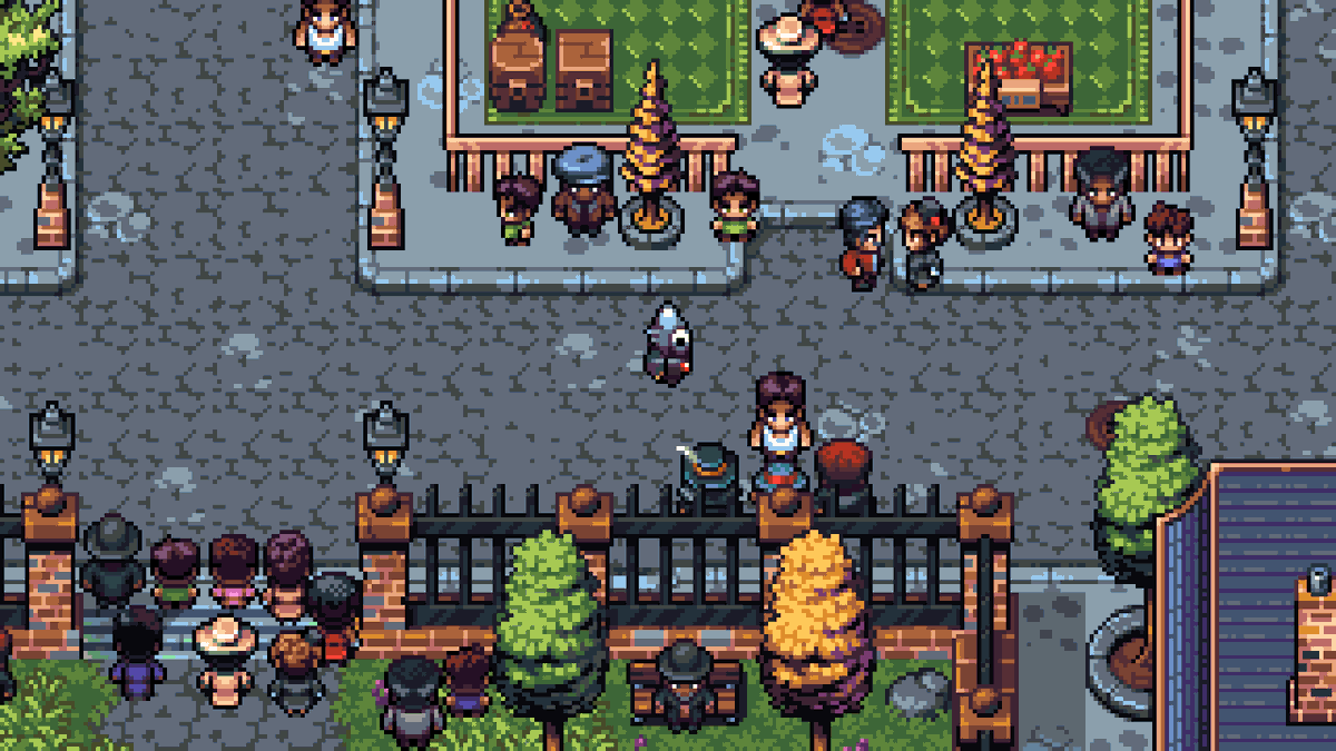 SomethingClassc's tweet photo. Explore diverse towns and villages in the upcoming indie #JRPG, "Quartet"

Coming to PC August 26th, 2025!

#QuartetRPG #pixelart https://t.co/f1fkBdXY6l
