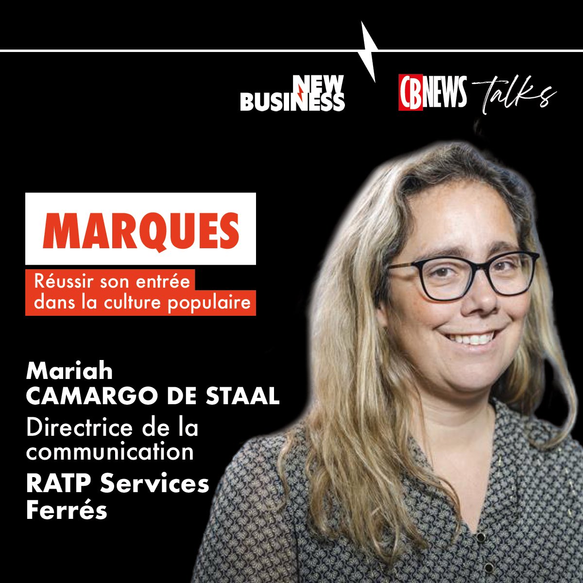 Rdv demain, mardi 3 juin dès 8h30, à We are_ Paris 8 pour le Talk inédit de l’agence créative New Business avec <a href="/CB_News/">CB News</a> 🎙️

Inscrivez-vous gratuitement. Quelques places encore disponibles. 

👉evenements.cbnews.fr/talks-cbnews-x…