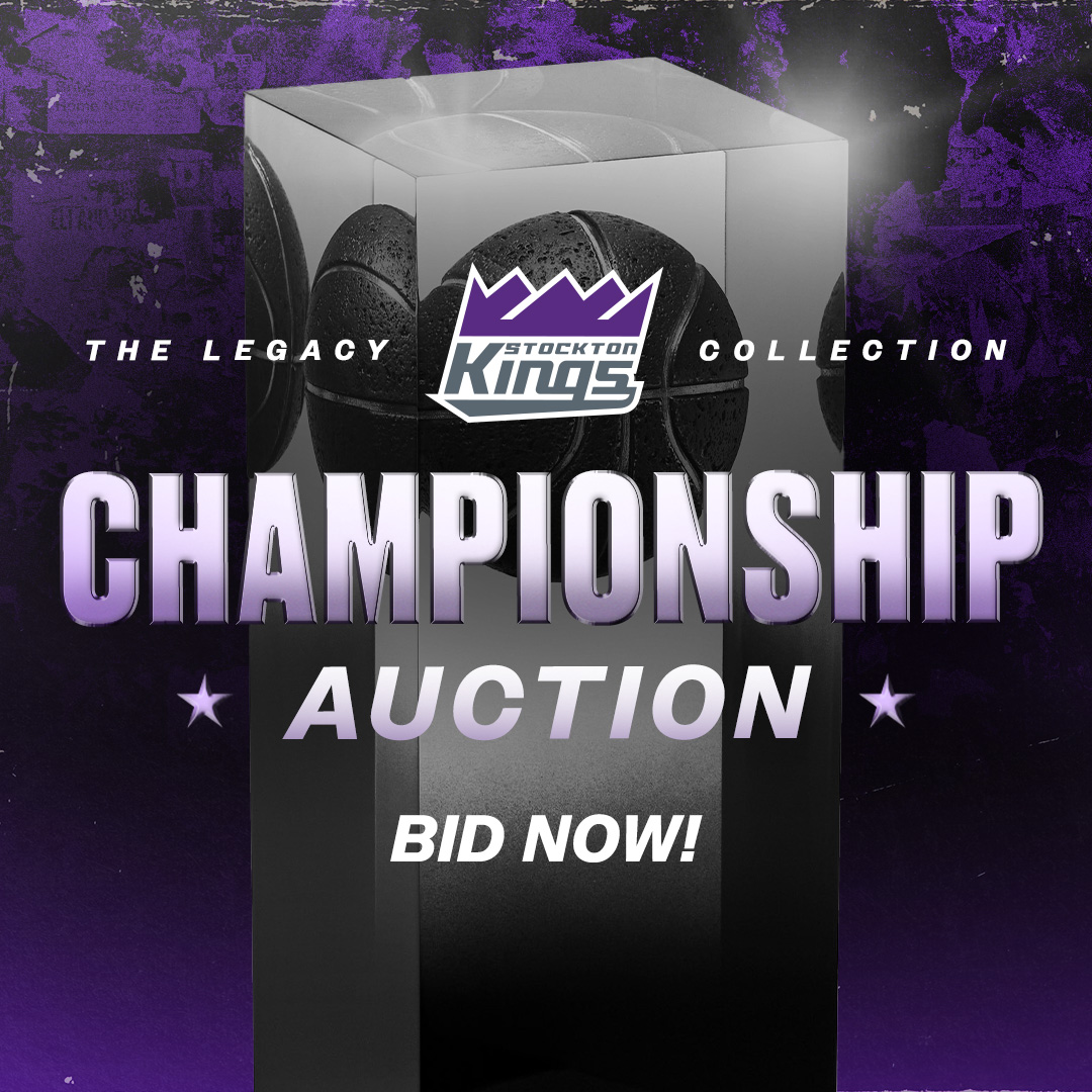 Stockton Kings Launch Championship Auction to Celebrate Historic G League Title

📝➡️ on.nba.com/3SuMgOD