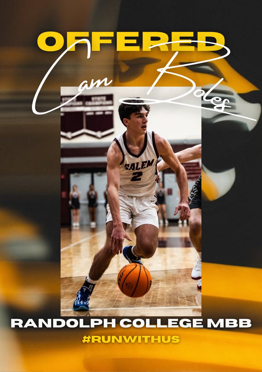 Cam Boles (@itscamboles) on Twitter photo Grateful to receive an offer from Randolph College! Thankful for the opportunity. <a href="/Coach_Kee/">Evan Kee</a> <a href="/CoachZXIClifton/">Coach Z</a> <a href="/RCMensHoops/">Randolph Basketball</a>
<a href="/Salemboysbball/">Salem Boys Basketball</a> <a href="/Hillcitycrash/">Hill City Crash</a> Grateful to receive an offer from Randolph College! Thankful for the opportunity. <a href="/Coach_Kee/">Evan Kee</a> <a href="/CoachZXIClifton/">Coach Z</a> <a href="/RCMensHoops/">Randolph Basketball</a>
<a href="/Salemboysbball/">Salem Boys Basketball</a> <a href="/Hillcitycrash/">Hill City Crash</a>