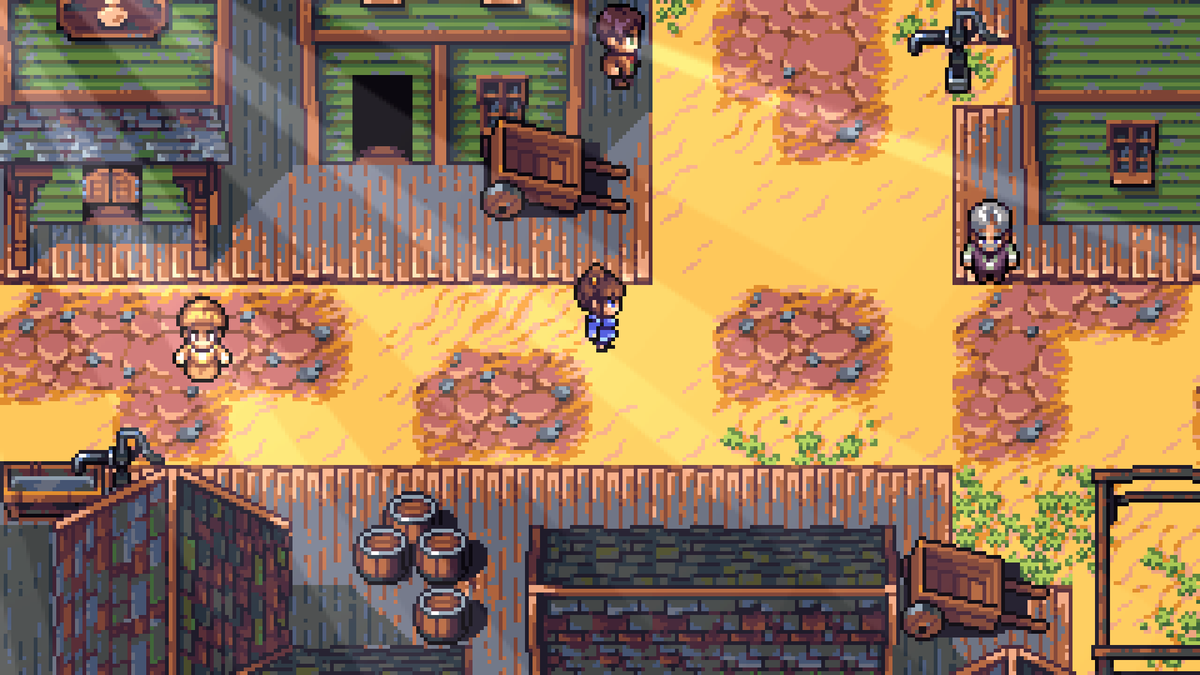 Explore diverse towns and villages in the upcoming indie #JRPG, "Quartet"

Coming to PC August 26th, 2025!

#QuartetRPG #pixelart