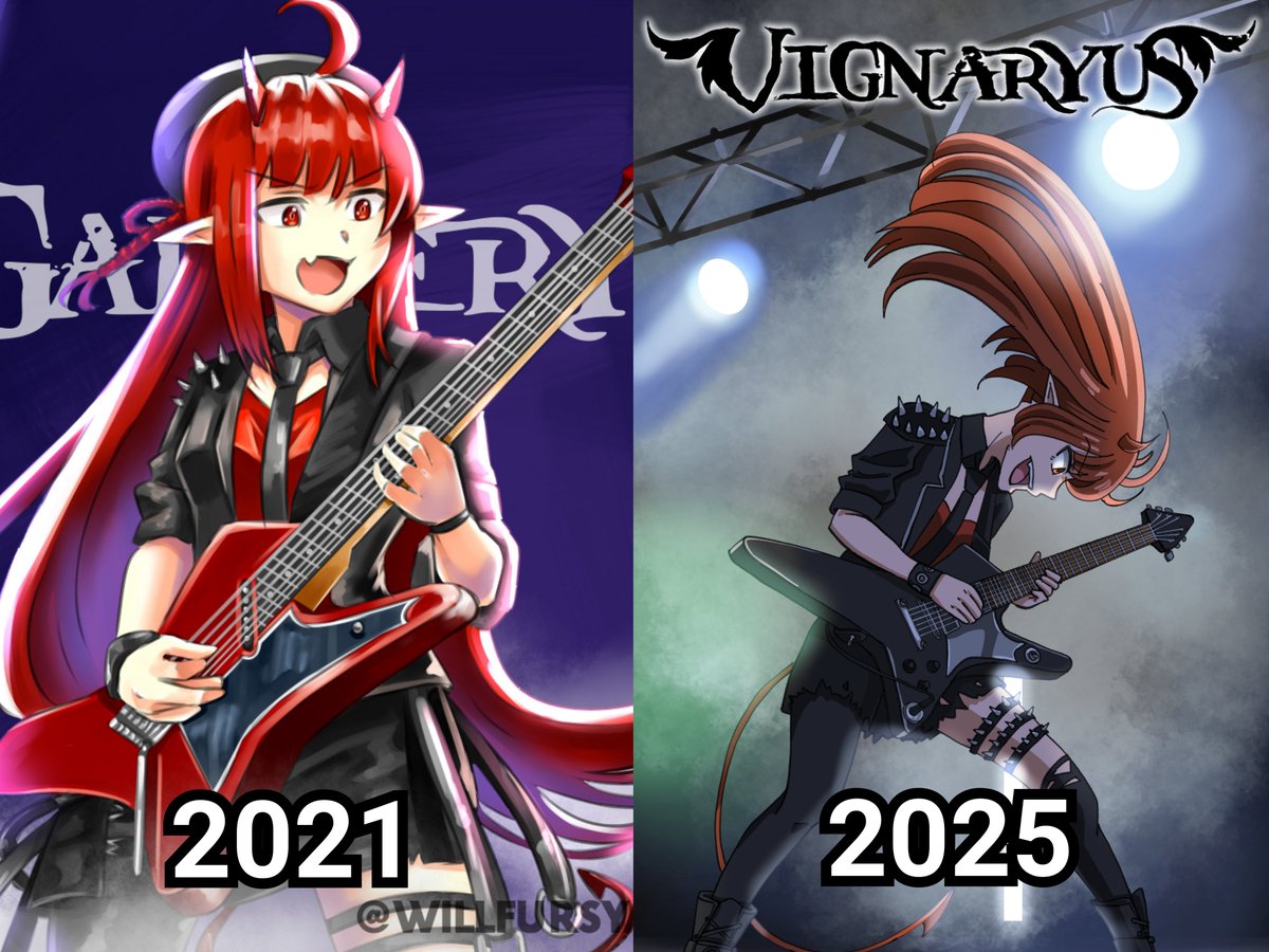 4 years worth of progress and yet my love towards GALNERYUS and Vigna has never faded at all.

Let's make Arknights heavy metal great again.