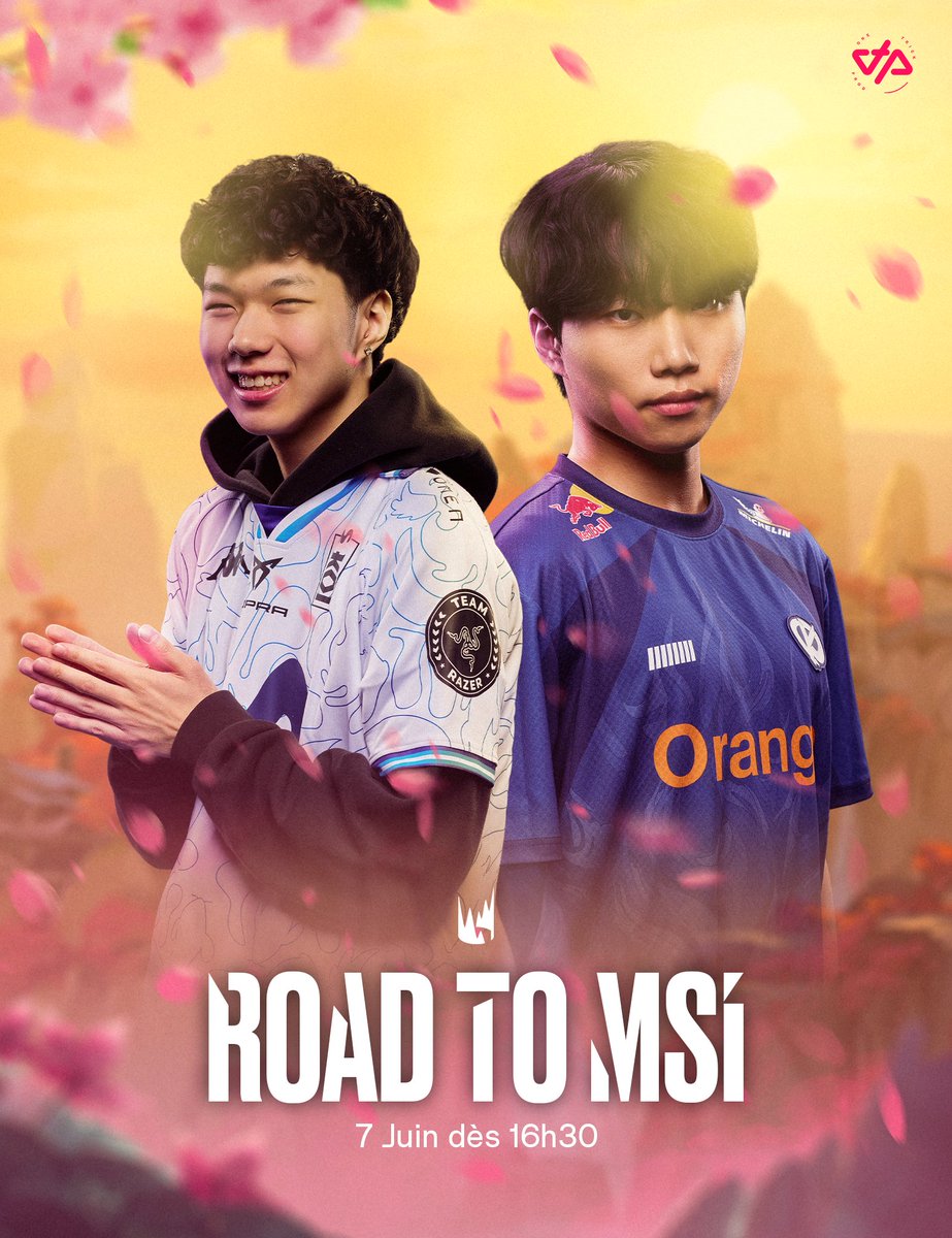 C’est l’heure de la revanche : le BO5 ultime pour la dernière place au #MSI2025 !

Samedi prochain, dès 16h30 sur OTP  🔥