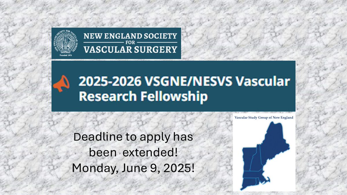Calling all medical students and surgery residents! Don't miss out on a great program! nesvs.org