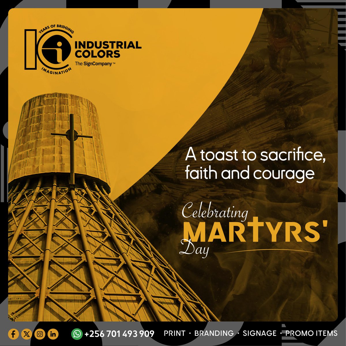 INDUSTRIAL COLORS (@incolor_ug) on Twitter photo Happy Martyrs' day. A celebration of sacrifice, faith and courage. #HappyMartyrsDay2025 Happy Martyrs' day. A celebration of sacrifice, faith and courage. #HappyMartyrsDay2025