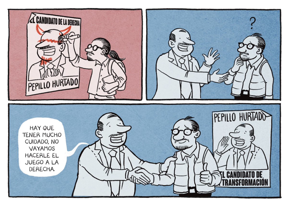 ¿Los funcionarios públicos siguen defendiendo las mismas causas que los llevaron a gobernar… o ahora las causas se defienden de ellos?

Compren su revista <a href="/El_Chamuco/">El Chamuco</a> 464 de Junio. Está recién salida del horno, trae hartos monos, crítica y diversión. Acá mi colaboración.