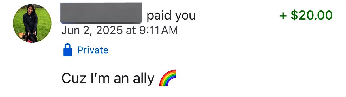we love an ally during pride month