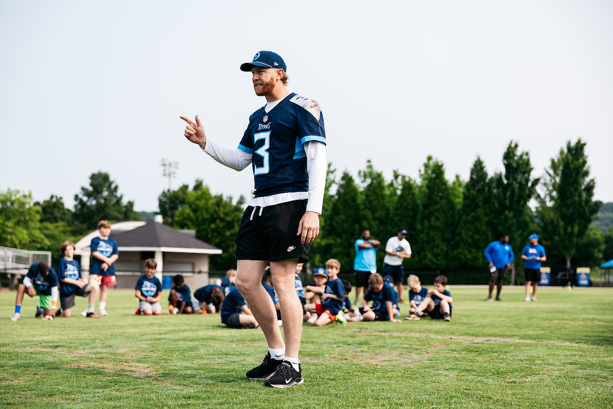 titanscommunity's tweet image. Last Saturday's Youth Football Camp at BGA was a blast! Many thanks to @Titans players @tyjae22, @JHekker, and @jamesproche3 for coming out and coaching👏
There's still time to sign up for our next camp at Christ Presbyterian Academy on June 6🚨
Sign up here:…