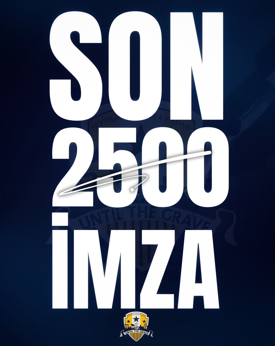 #Son2500Imza