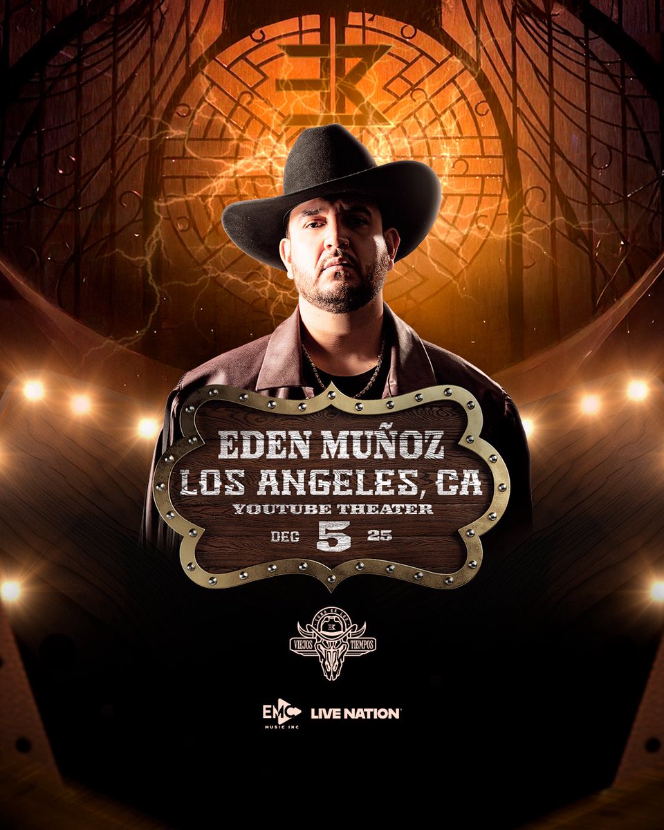RECIÉN ANUNCIADO: Edén Muńoz llega a #YouTubeTheater el 5 de diciembre 🤠

Boletos a la venta este viernes 6 de junio a las 10am en Ticketmaster!